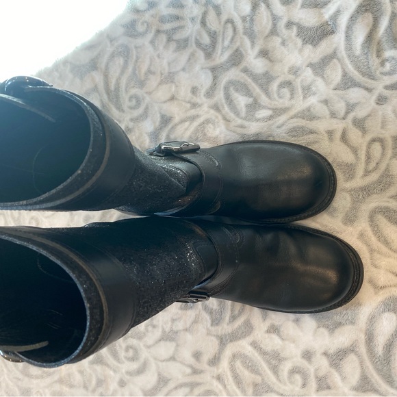 Giuseppe Zanotti gently used black sparkle leather women’s boots - Picture 13 of 13